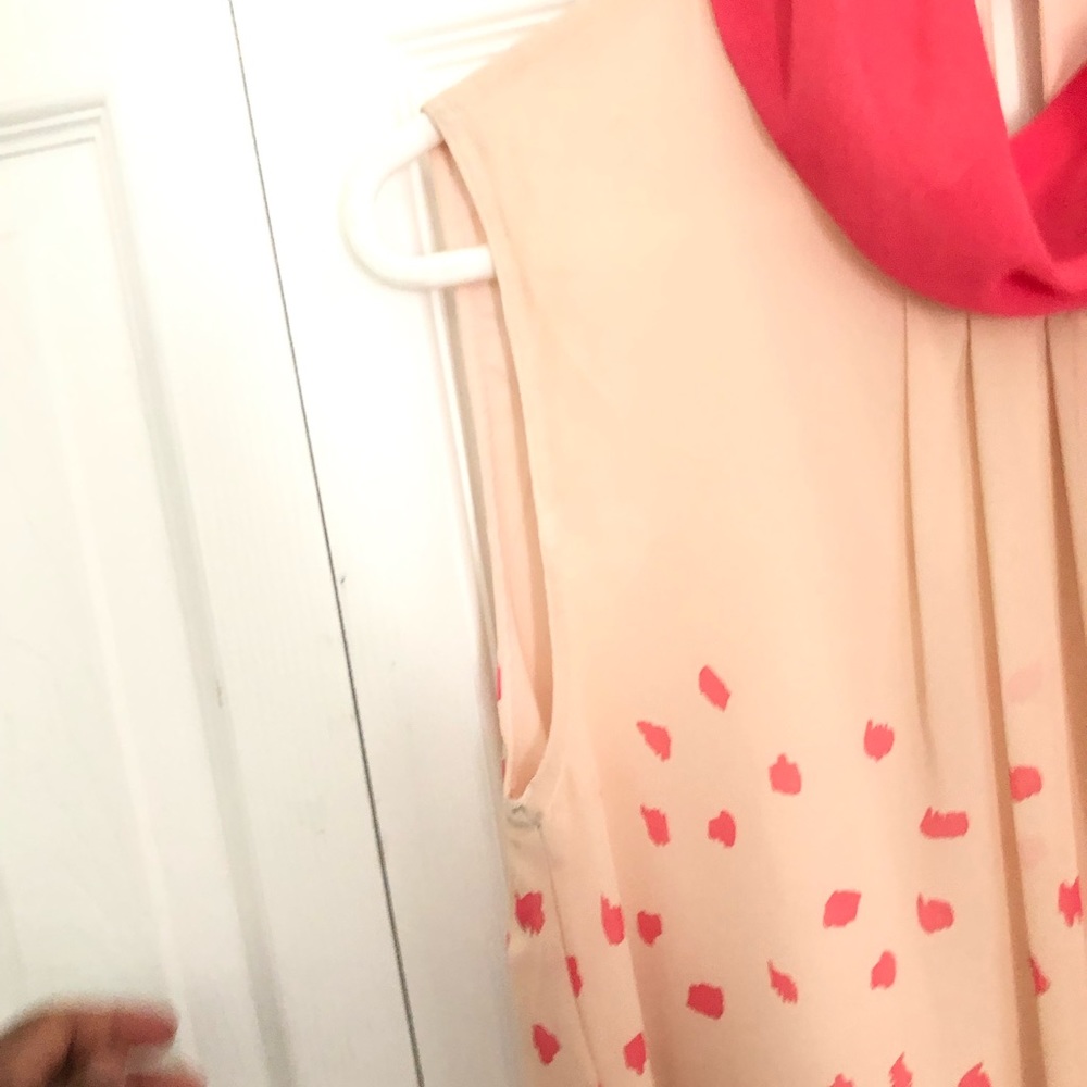 New NEW YORK AND COMPANY Sleeveless Dress, Pink Dress - Picture 5 of 16